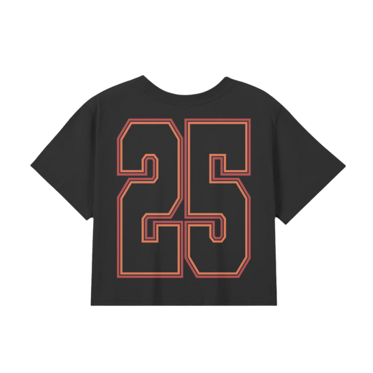 Women's 25' Baby Tee (Orange)