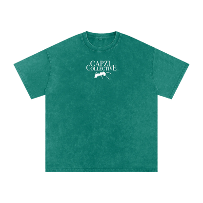 Summer Hue Oversize Tee (Jade)