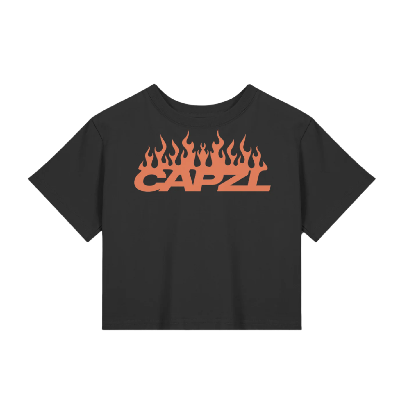 Women's 25' Baby Tee (Orange)