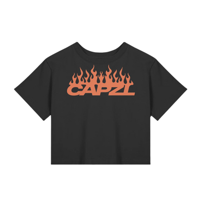 Women's 25' Baby Tee (Orange)