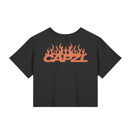 Women's 25' Baby Tee (Orange)