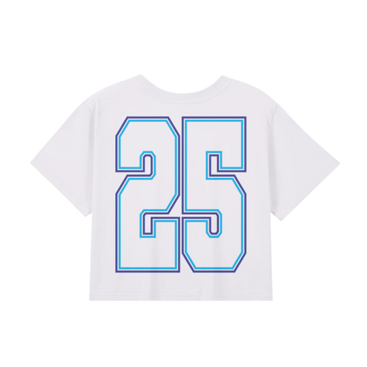 Women's 25' Baby Tee (Blue)