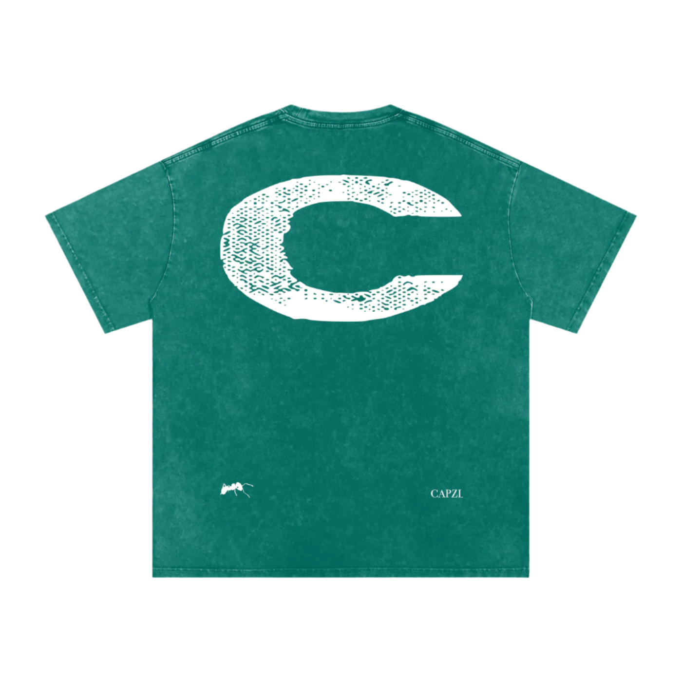 Summer Hue Oversize Tee (Jade)
