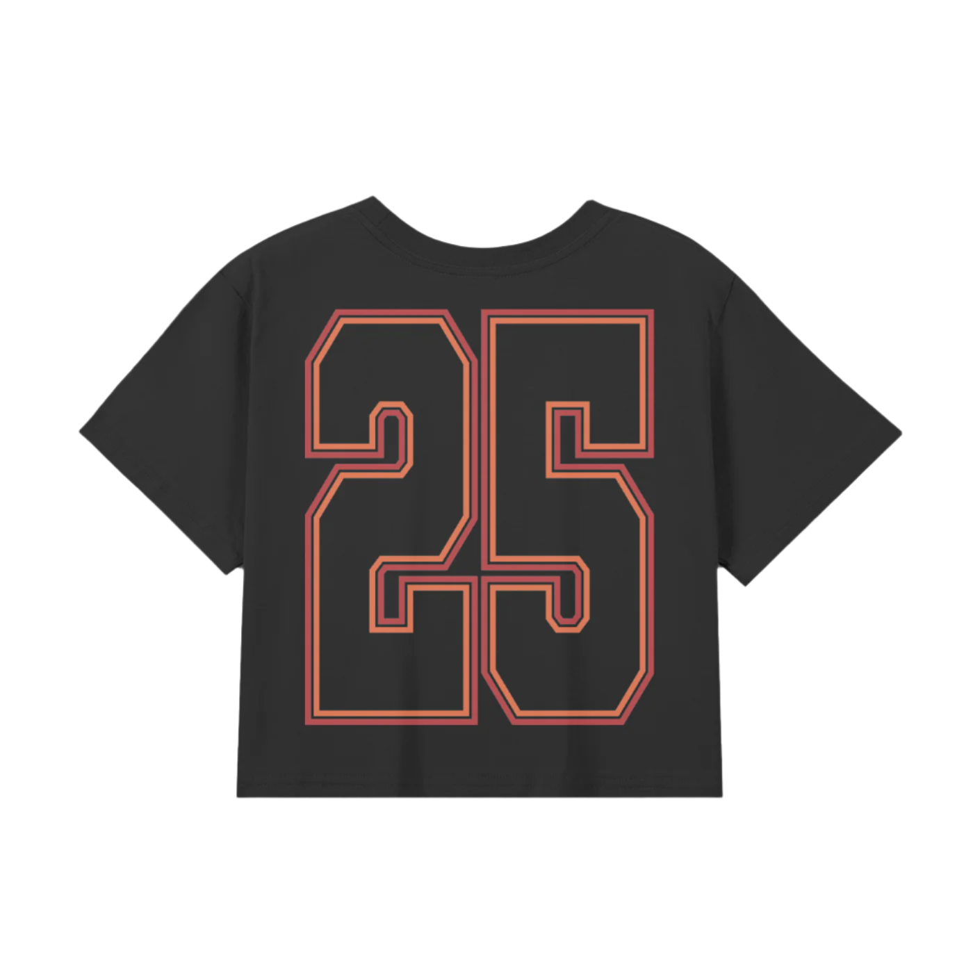 Women's 25' Baby Tee (Orange)