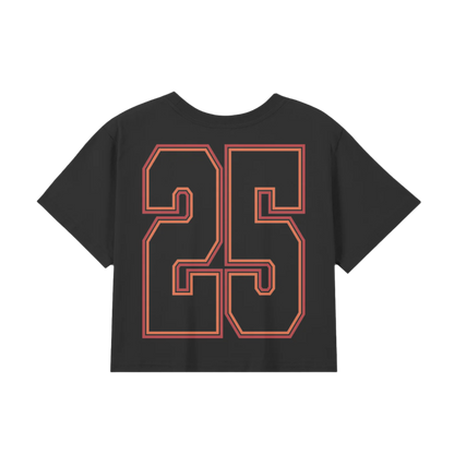 Women's 25' Baby Tee (Orange)