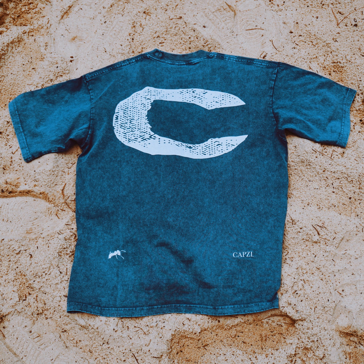 Summer Hue Oversize Tee (Ocean)
