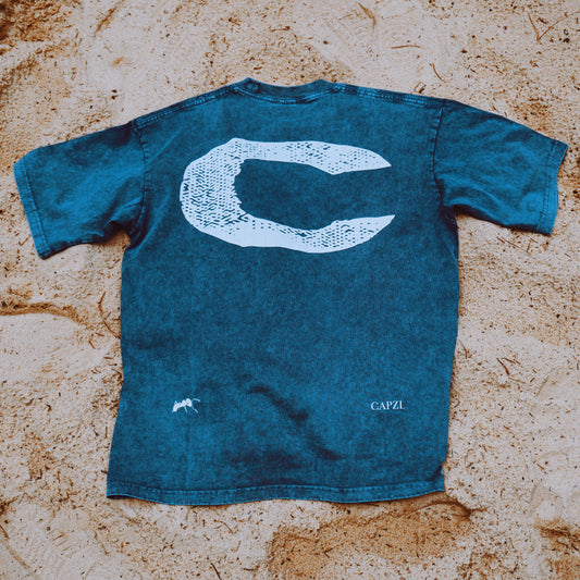 Summer Hue Oversize Tee (Ocean)