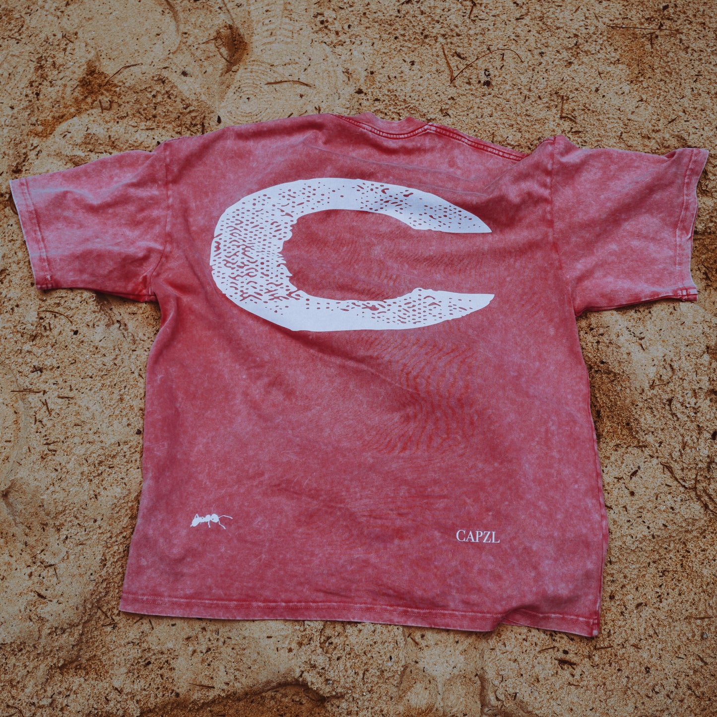 Summer Hue Oversize Tee (Hibiscus)