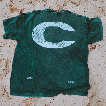 Summer Hue Oversize Tee (Jade)