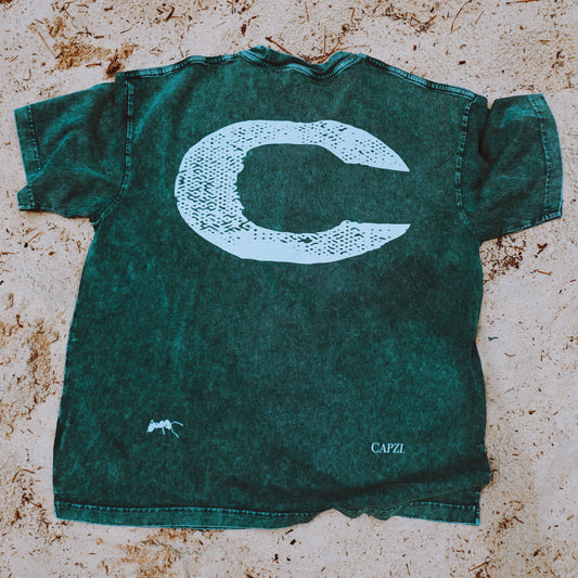 Summer Hue Oversize Tee (Jade)